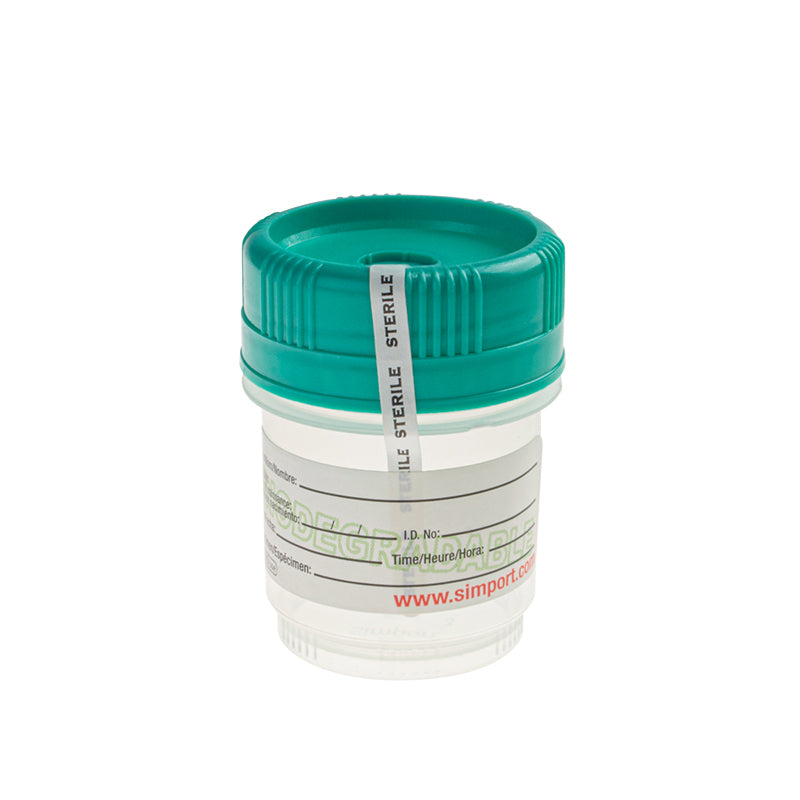 C567-xAQSECO Sample Container Sterile Biodegradable