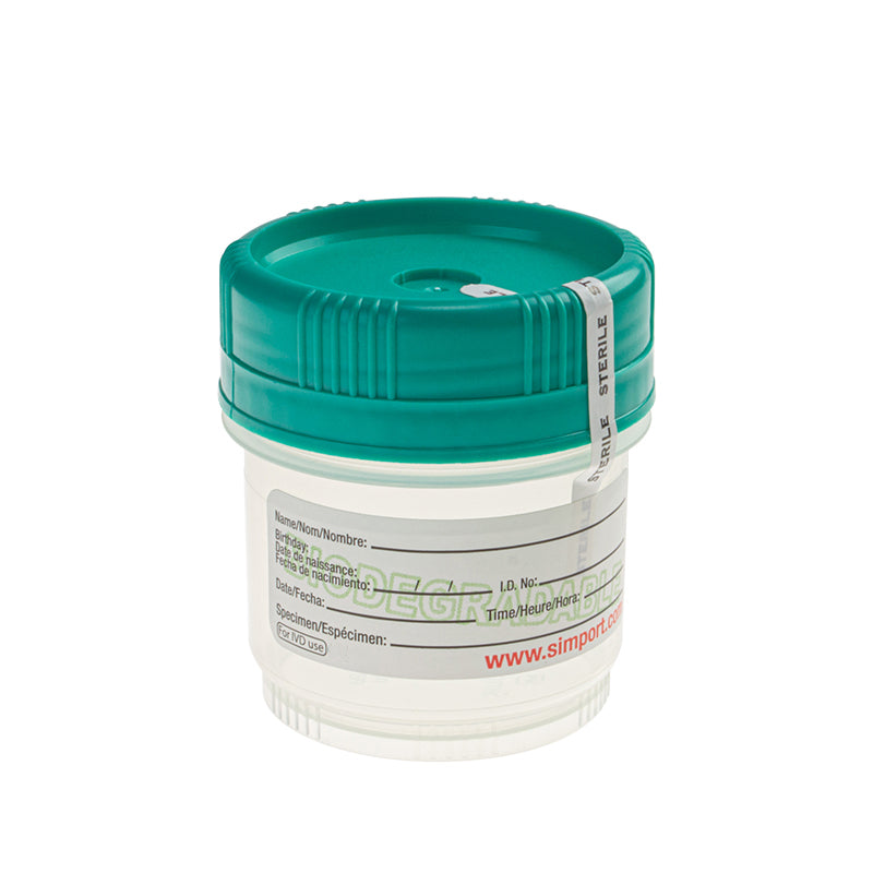 C567-xAQSECO Sample Container Sterile Biodegradable