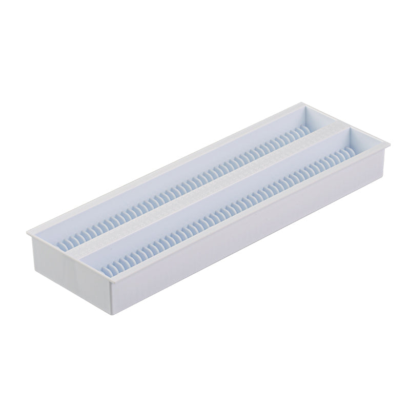 M710-100x  MICROSCOPE SLIDES TRAY 100 POSITIONS