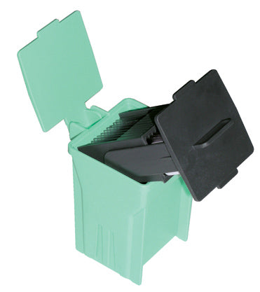 M905-12DGY VERTICAL MICROSPCOPE SLIDE STAINING RACK