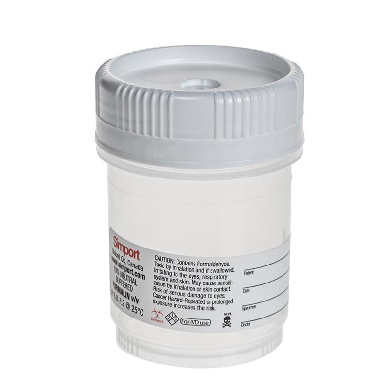 M961-xFW Prefilled Buffered Formalin container