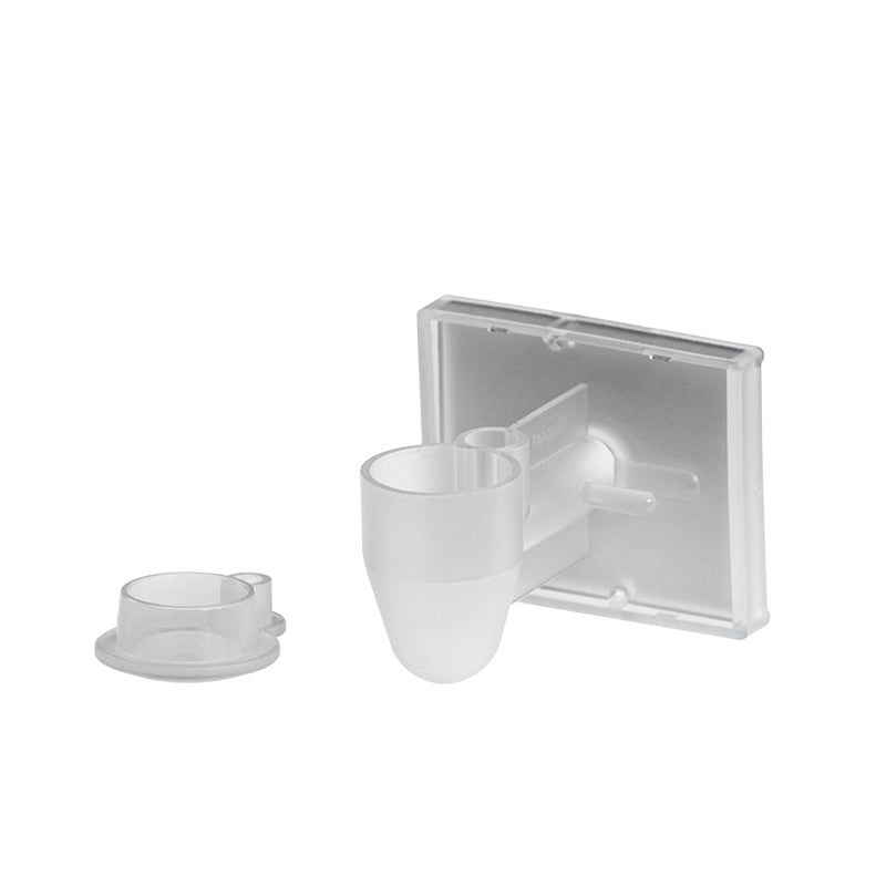 M967-10FW Single Sample Chamber / White filter & Cap