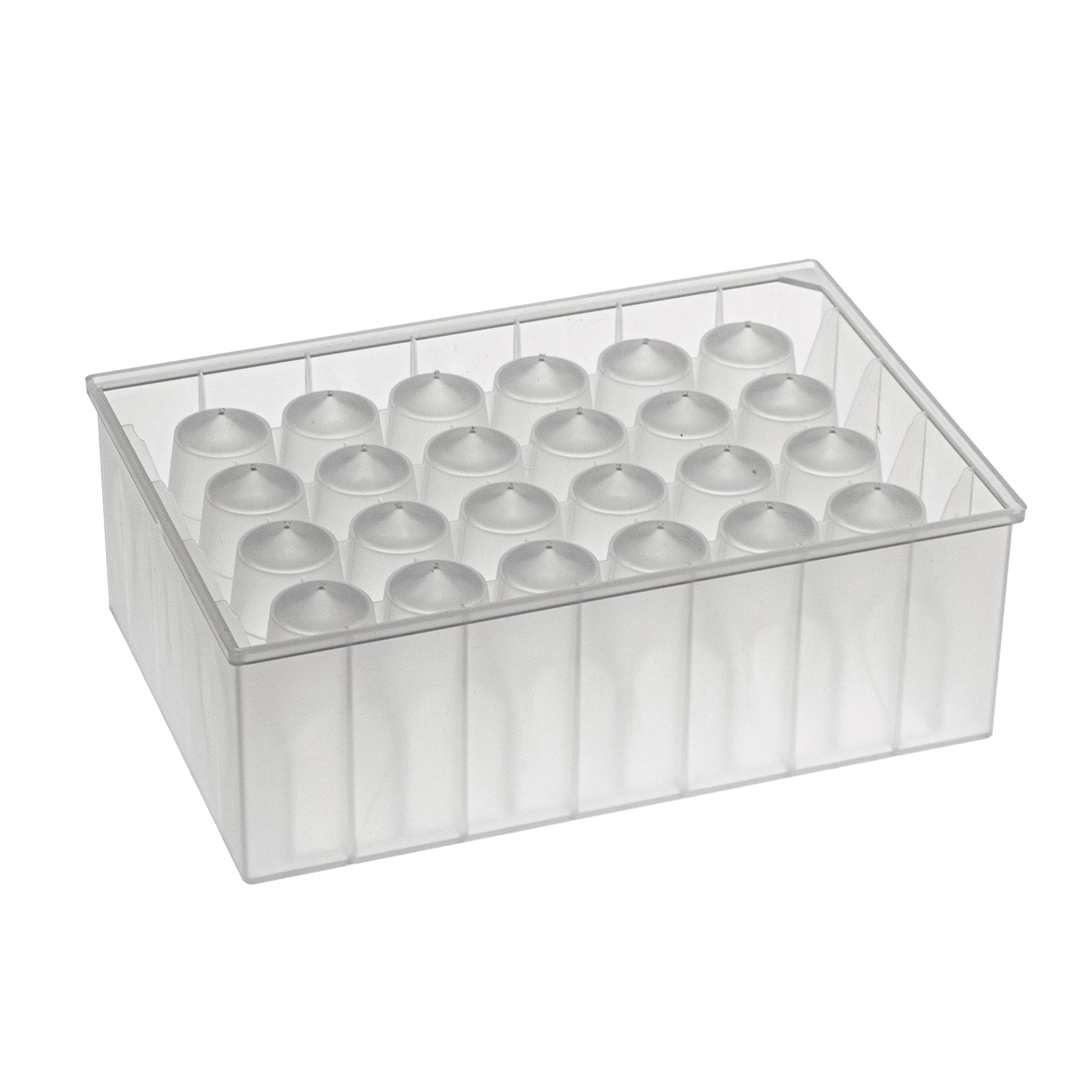 T110-28 24 WELL DEEP WELL PLATE, 15 ML/WELL, V BOTTOM