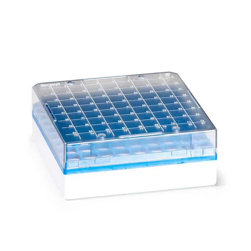 T314-281x CRYOGENIC STORAGE BOX, 81 PLACES, FOR 1.2 & 2ml