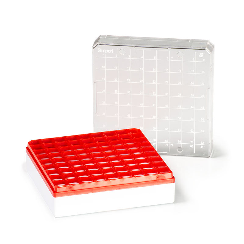 T314-281x CRYOGENIC STORAGE BOX, 81 PLACES, FOR 1.2 & 2ml