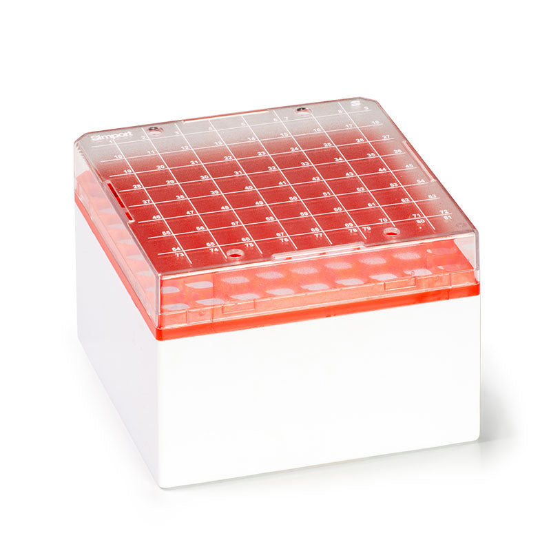 T314-581x CRYOGENIC STORAGE BOX, 81 PLACES, FOR 5ml