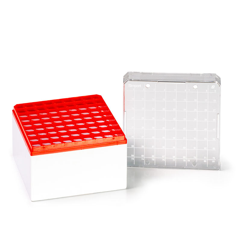 T314-581x CRYOGENIC STORAGE BOX, 81 PLACES, FOR 5ml