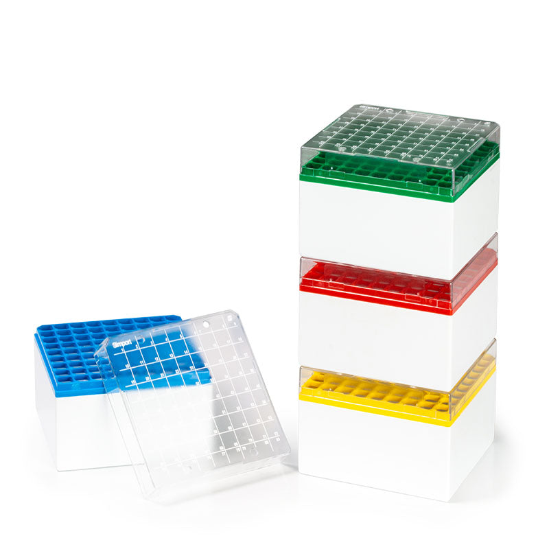 T314-581x CRYOGENIC STORAGE BOX, 81 PLACES,  FOR 5ml