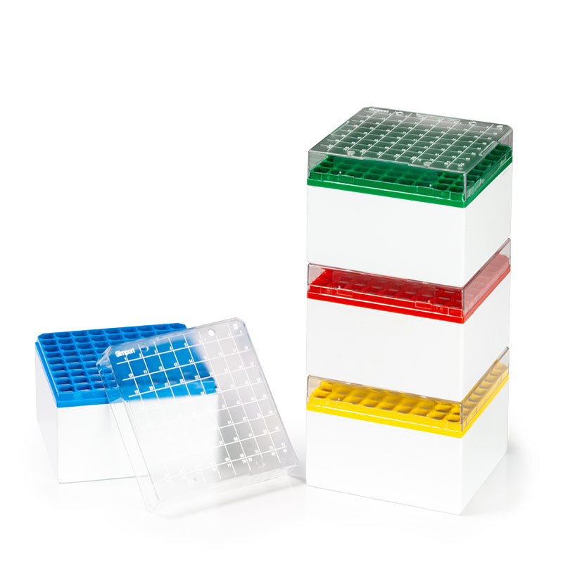 T314-581x CRYOGENIC STORAGE BOX, 81 PLACES, FOR 5ml