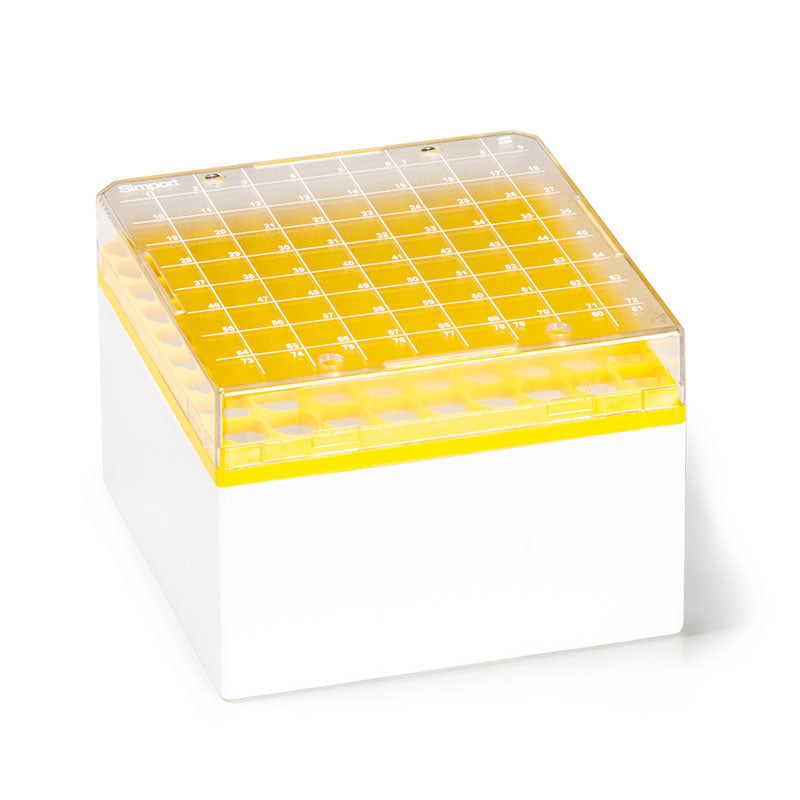 T314-581x CRYOGENIC STORAGE BOX, 81 PLACES, FOR 5ml