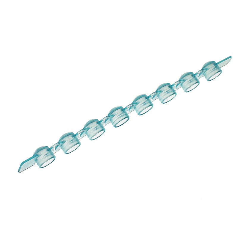 T321-1x DOMED CAP STRIP OF 8 FOR REACTION STRIPS
