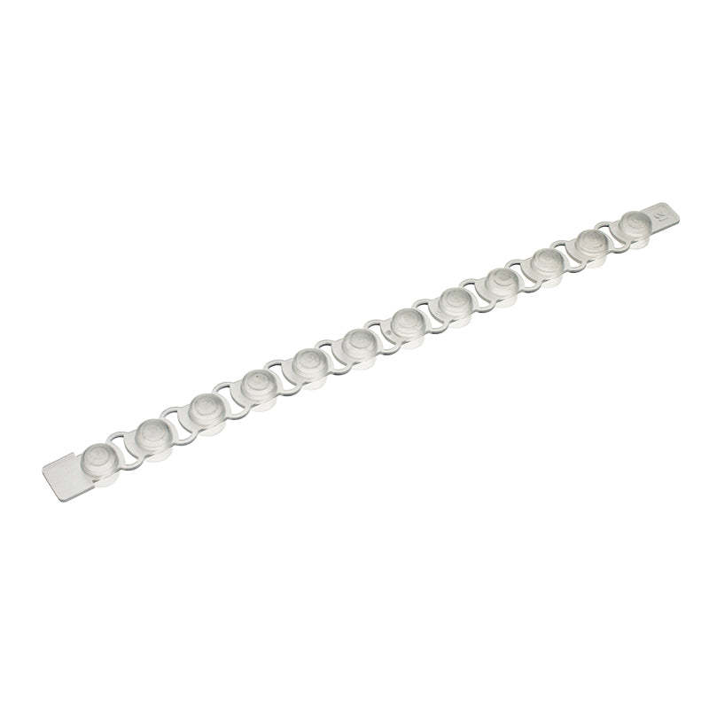 T321-3N PCR CAP STRIP OF 12 NATURAL