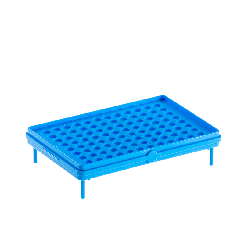T327-1 PCR COMBI-RACK POLYPOPYLENE, Blue