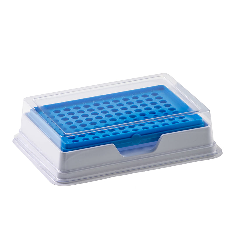 T327-1 PCR COMBI-RACK POLYPOPYLENE, Blue