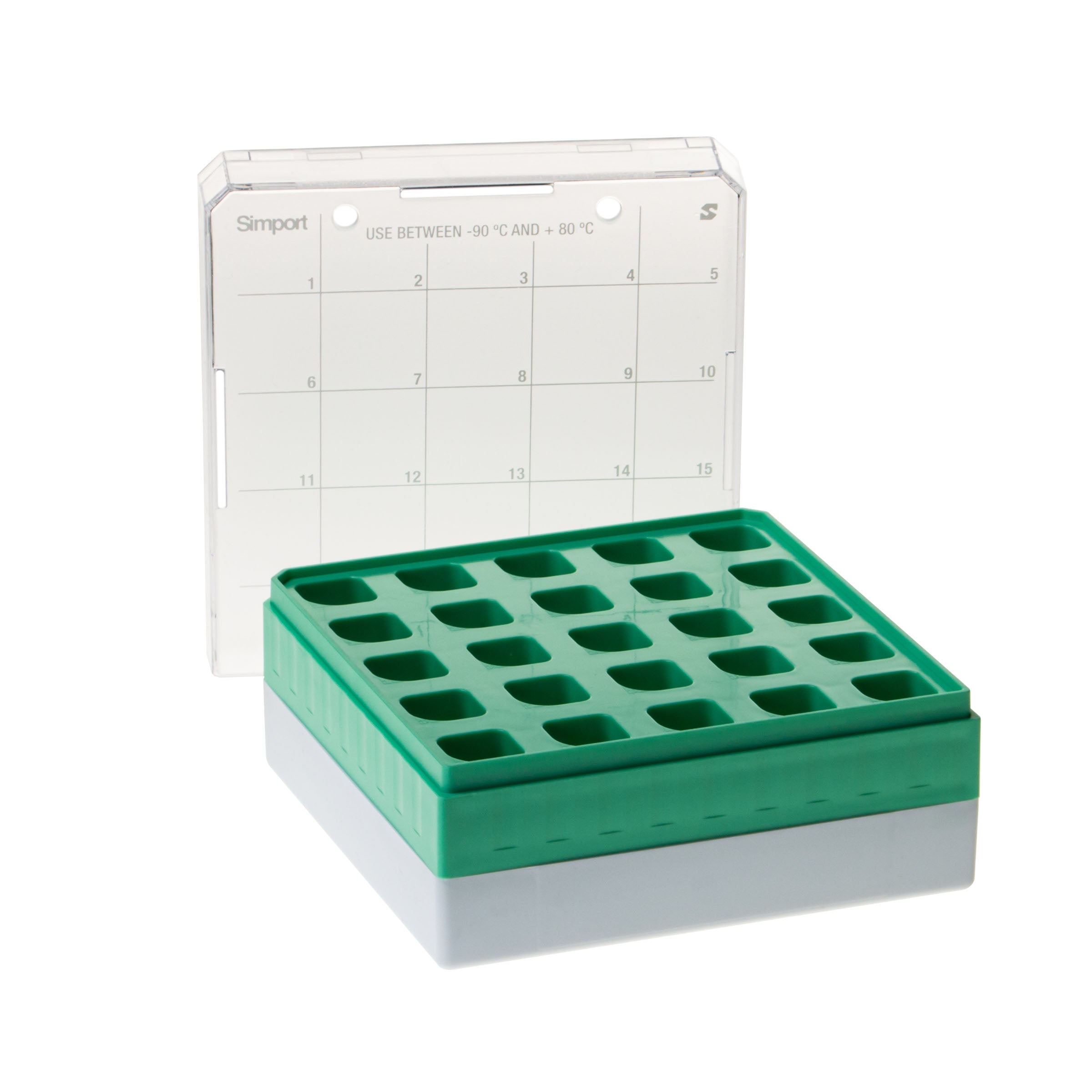 T330-25x Storage box for 5ml tube, 25 place