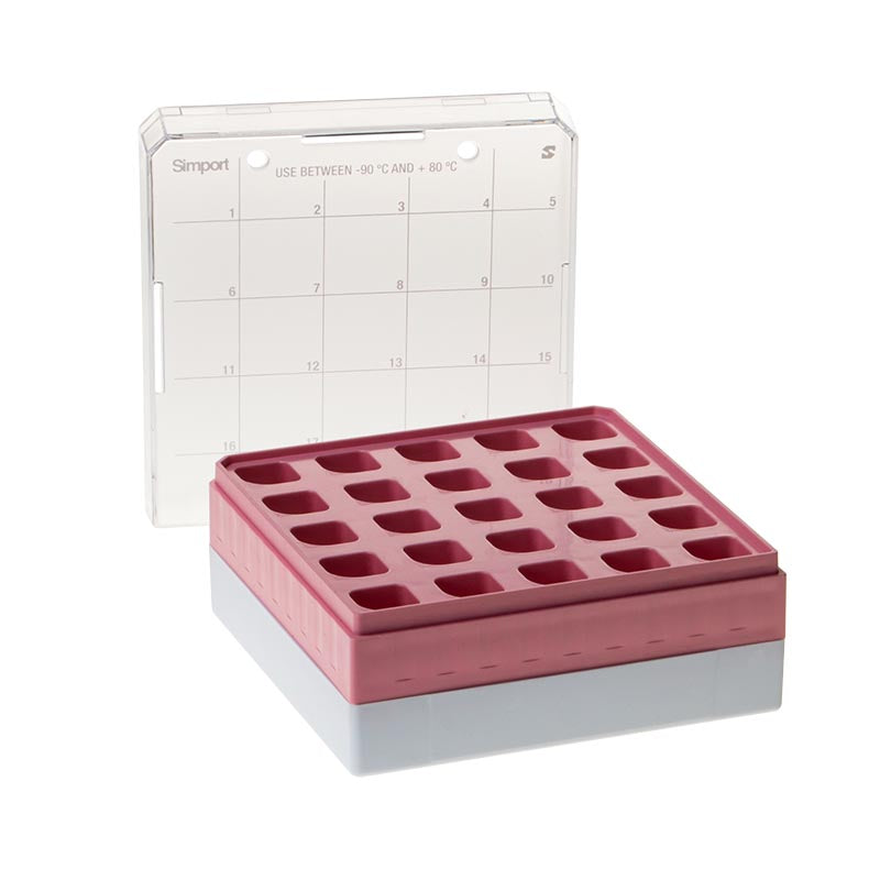 T330-25x Storage box for 5ml tube, 25 place