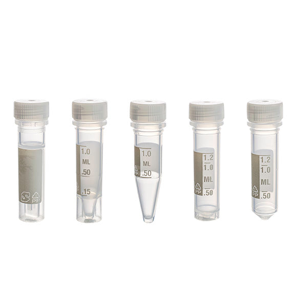 T339-x MICROTUBE, LIP SEAL, FLAT TOP