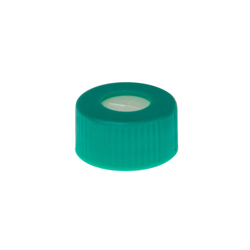 T347AQX Micrew Screw Cap, Aqua with X-Septum