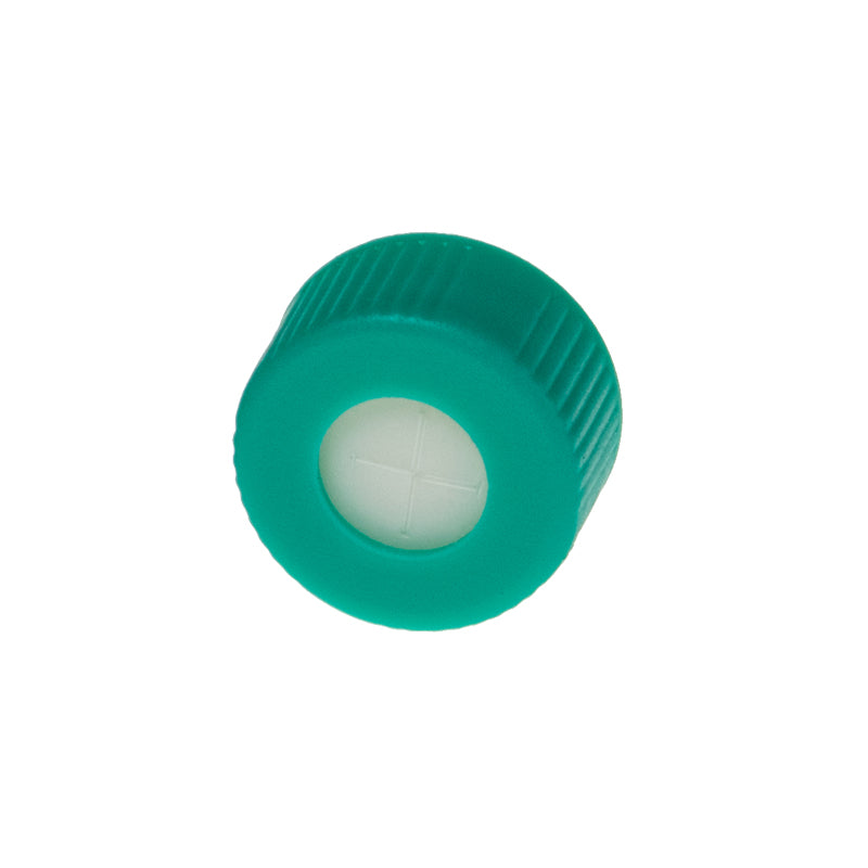 T347AQX Micrew Screw Cap, Aqua with X-Septum
