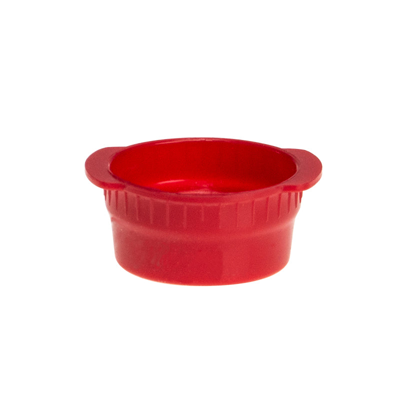 T402-16x TUBE CLOSURES, 16mm, POLYETHYLENE