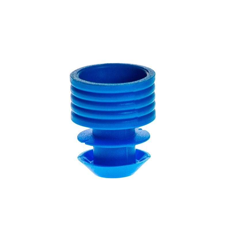 T404-3x FLANGED PLUG CAP 12mm