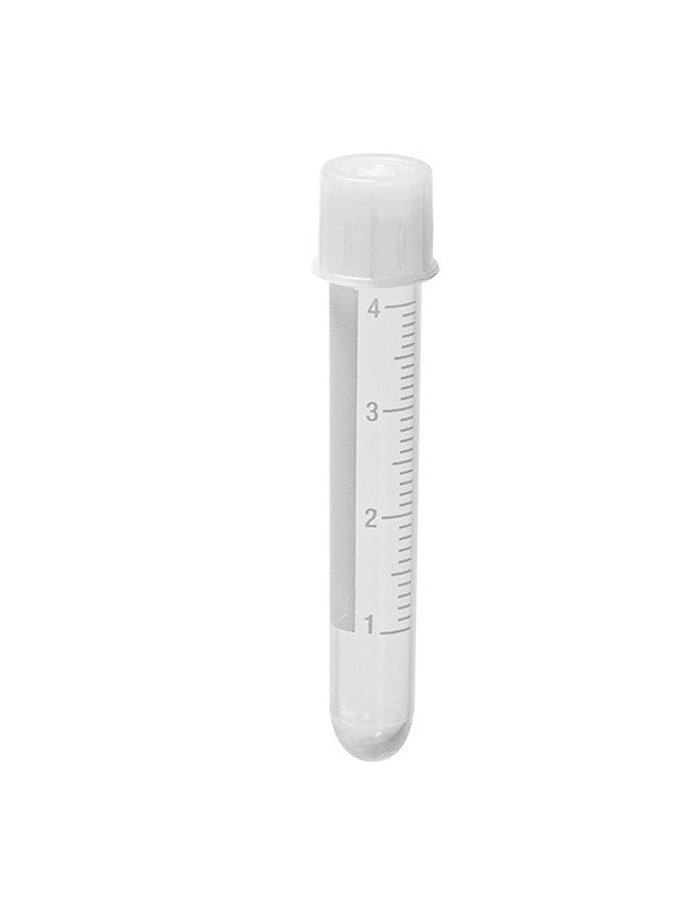 T405-x CULTURE TUBES 12X75mm, With CAP, STERILE, PRINTED