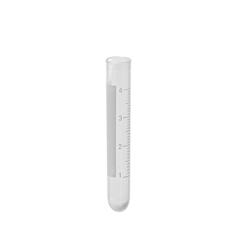 T405-6x CULTURE TUBES 12X75mm Without CAP, STERILE. PRINTED