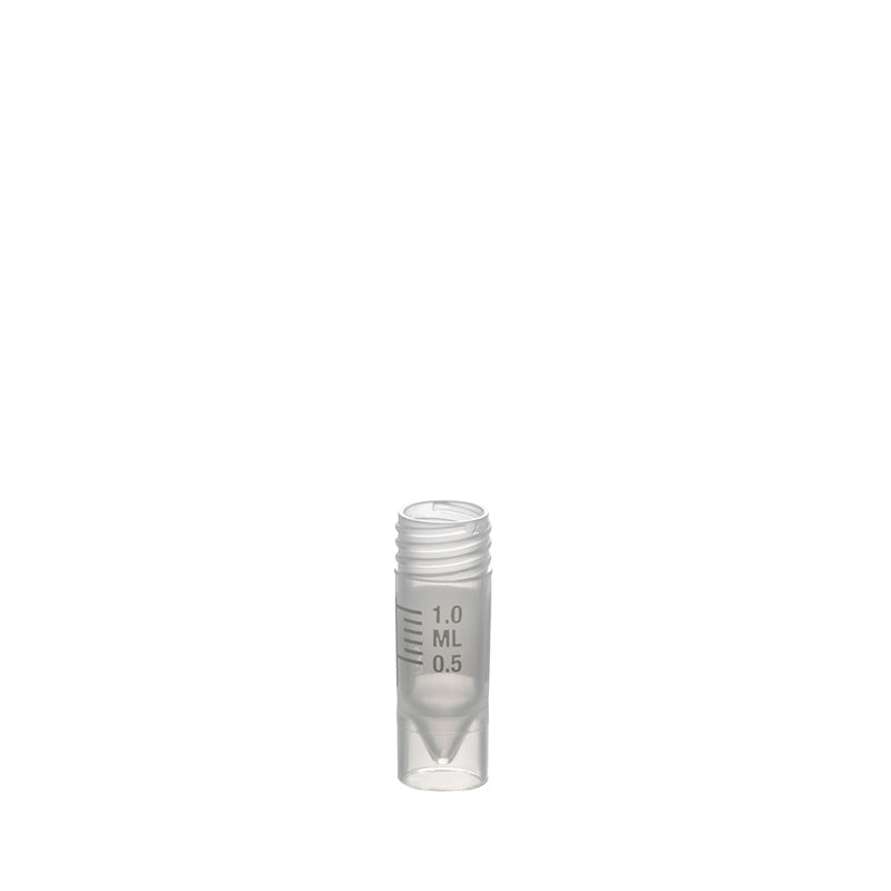 T501-xTPR SAMPLE TUBE WITHOUT CAP 1.2ml TO 5ml PRINTED