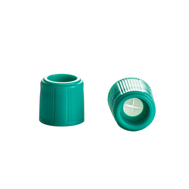 T504AQX Cryovial Screw Cap, Aqua with X-Septum