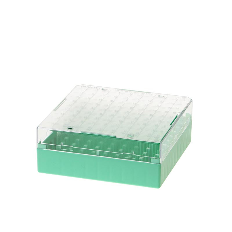 T514-2100x SAMPLE TUBE STORAGE BOX 1.2-2ml, 100 POS.