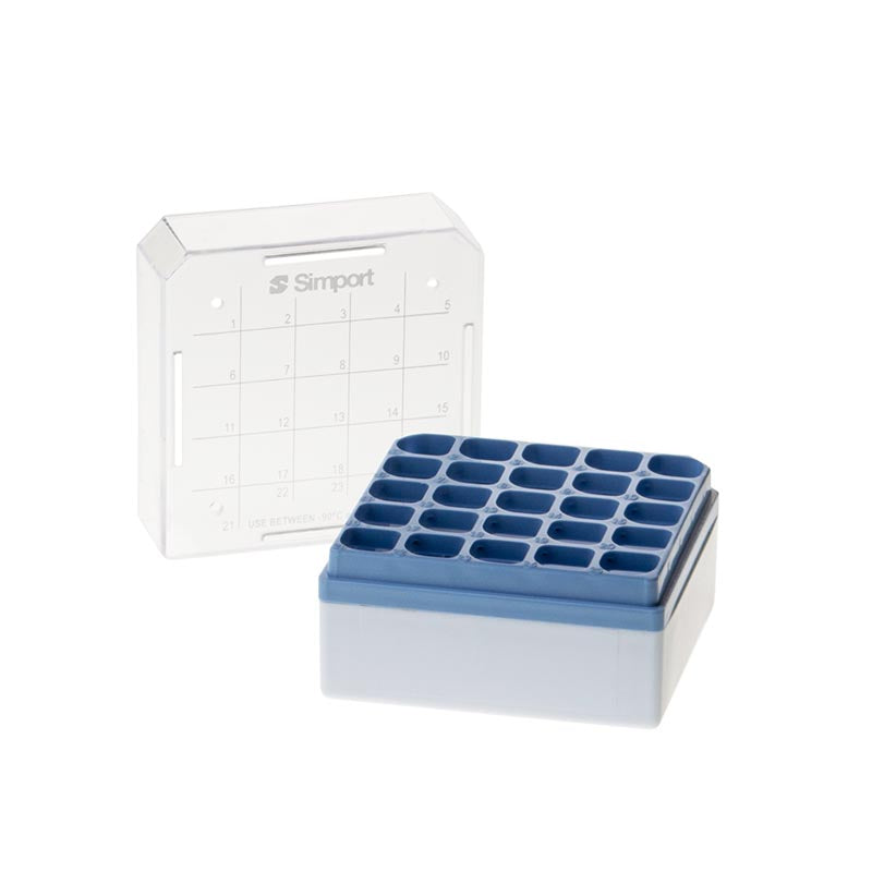 T514-225x SAMPLE TUBE STORAGE BOX 1.2-2ml, 25 POS.