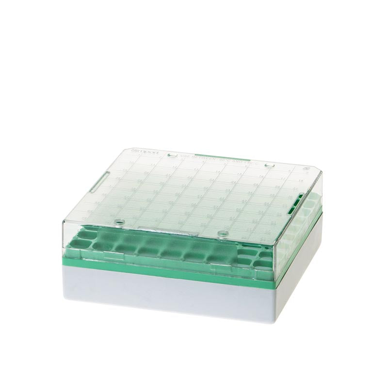 T514-281x SAMPLE TUBE STORAGE BOX 1.2-2ml, 81 POS.