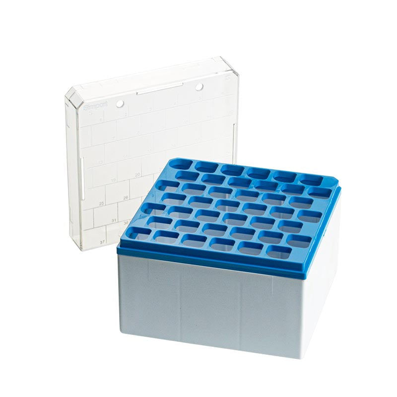 T514-542x SAMPLE TUBE STORAGE BOX 10ml, 42 POS.