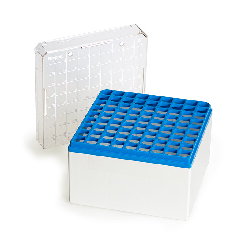T514-581x SAMPLE TUBE STORAGE BOX 5ml, 81 POS.