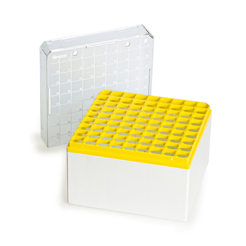 T514-581x SAMPLE TUBE STORAGE BOX 5ml, 81 POS.