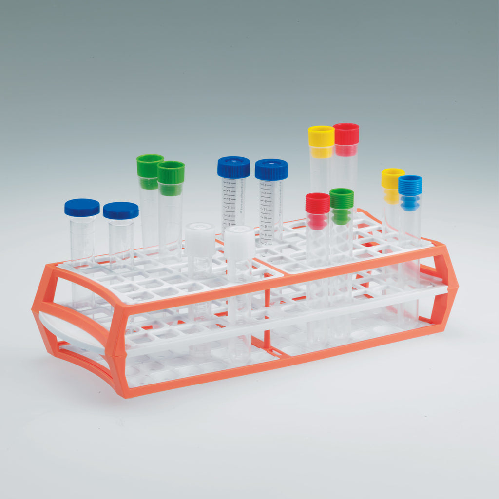 Rack for laboratory tubes, plastic tube rack, rack for tubes