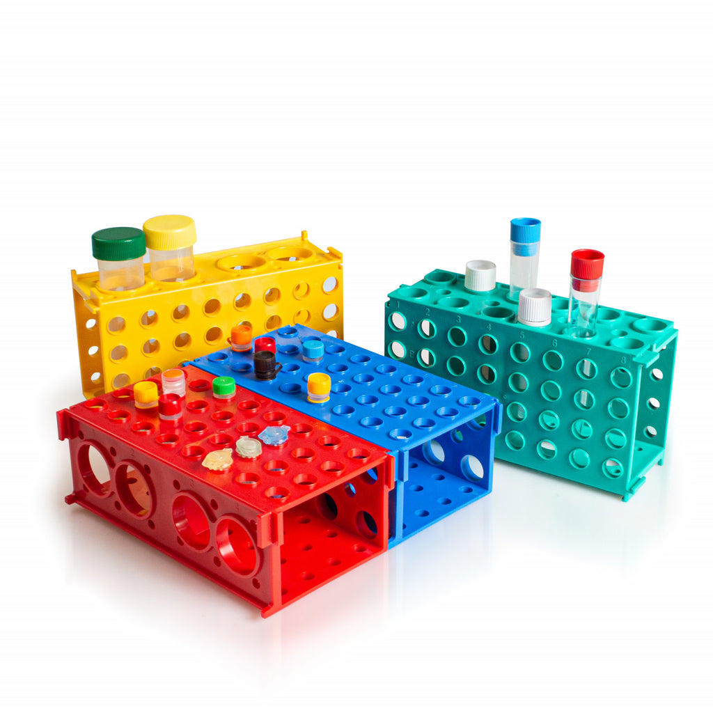 Rack for laboratory tubes, plastic tube rack, rack for tubes